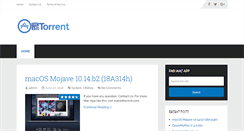 Desktop Screenshot of macbittorrent.com