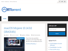 Tablet Screenshot of macbittorrent.com